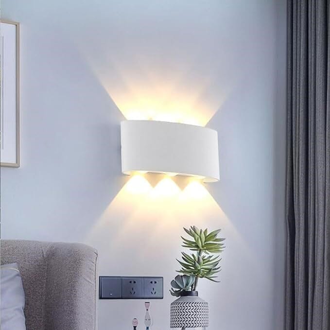 Applique Murale Led - BrillWall™ - 6W Blanc - Domisens