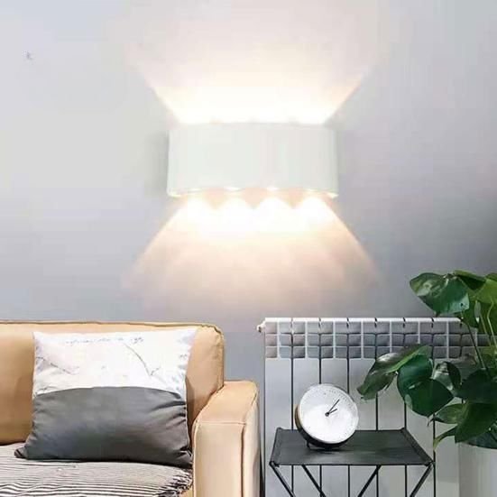 Applique Murale Led - BrillWall™ - 8W Blanc - Domisens