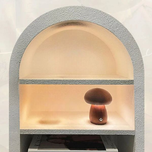 Lampe de Table - MushroomsNightLight™ - Marron Foncé 2 - Domisens