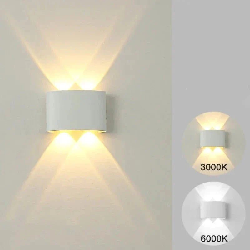 Applique Murale Led - BrillWall™ - 4W Blanc - Domisens