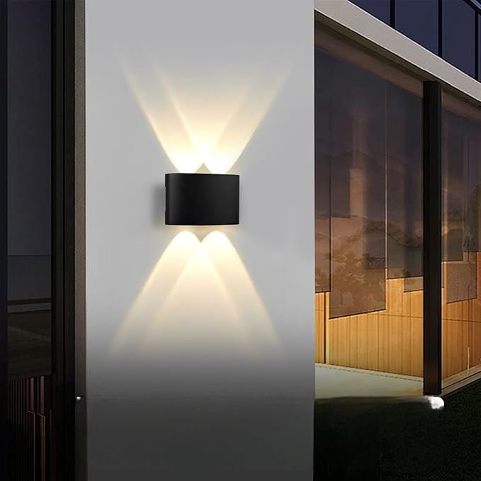 Applique Murale Led - BrillWall™ - 4W Noir - Domisens
