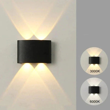 Applique Murale Led - BrillWall™ - 4W Noir - Domisens