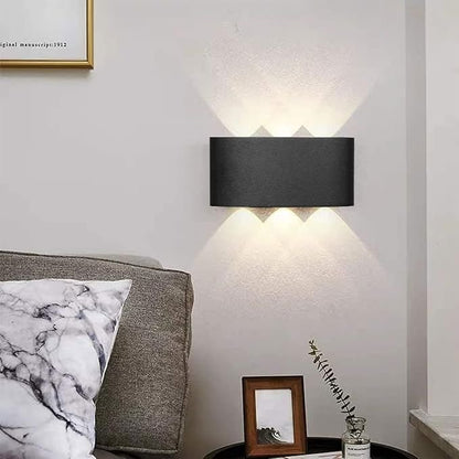 Applique Murale Led - BrillWall™ - 6W Noir - Domisens