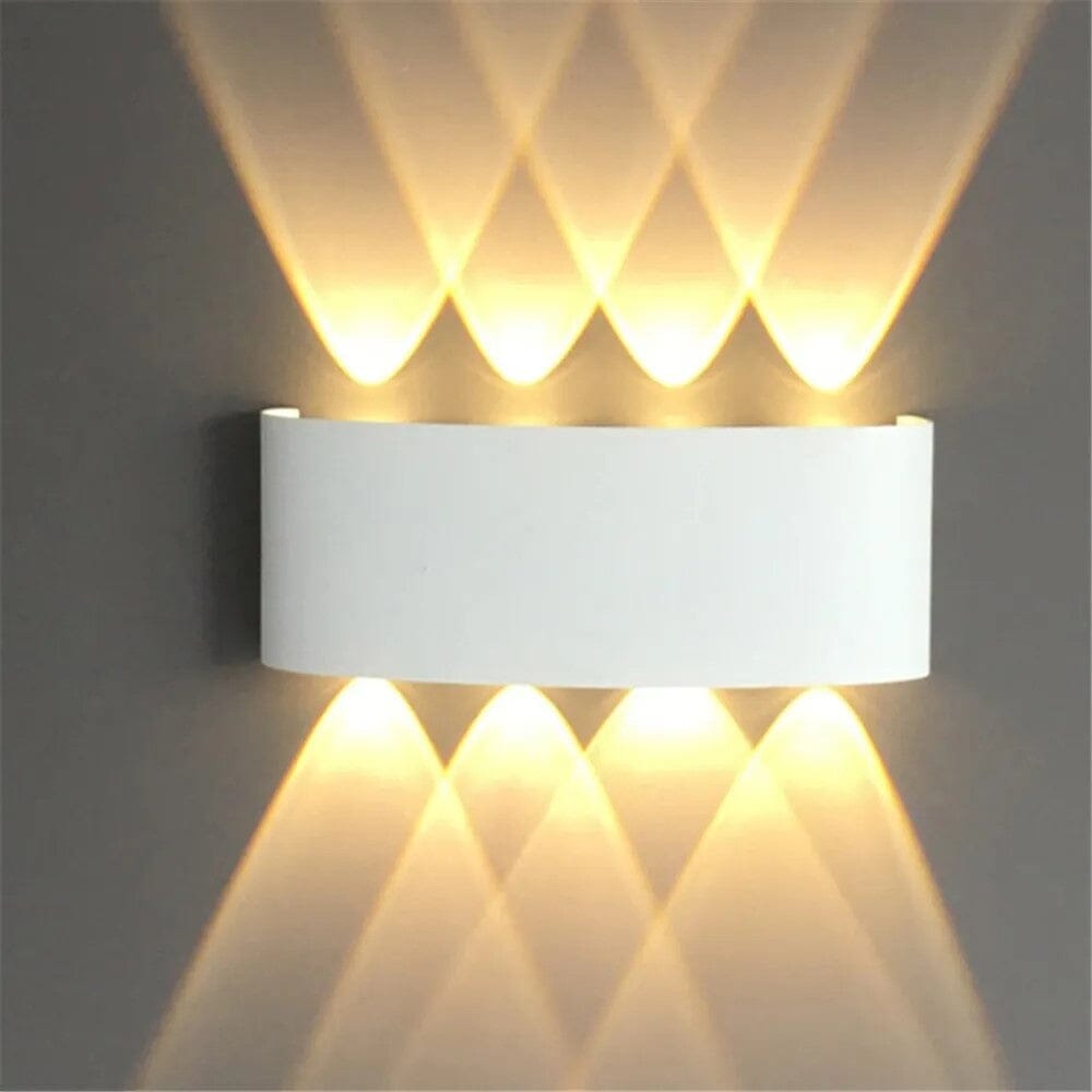 Applique Murale Led - BrillWall™ - 8W Blanc - Domisens
