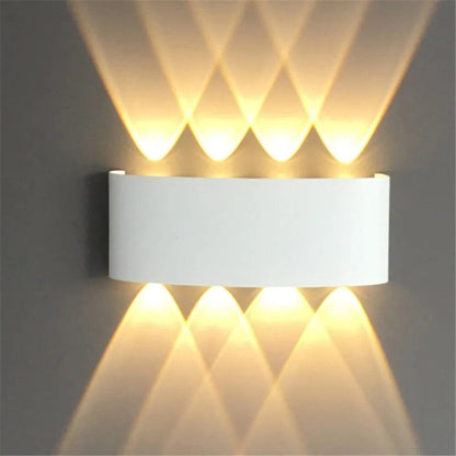 Applique Murale Led - BrillWall™ - 8W Blanc - Domisens