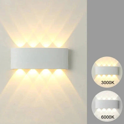 Applique Murale Led - BrillWall™ - 8W Blanc - Domisens