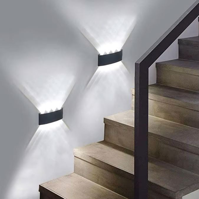 Applique Murale Led - BrillWall™ - 8W Noir - Domisens