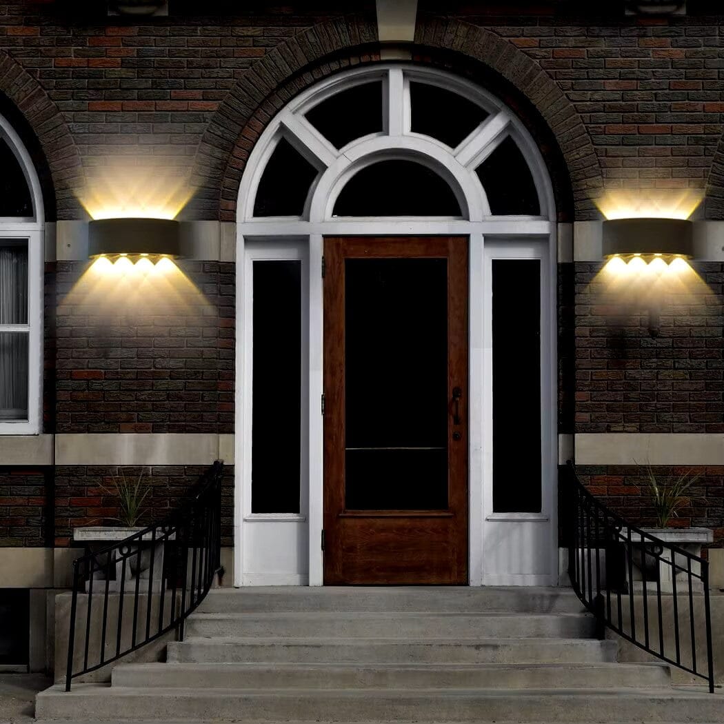 Applique Murale Led - BrillWall™ - 8W Noir - Domisens