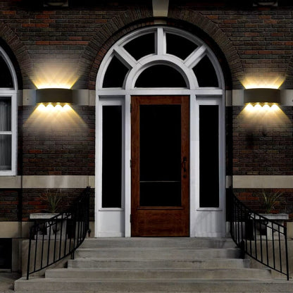 Applique Murale Led - BrillWall™ - 8W Noir - Domisens