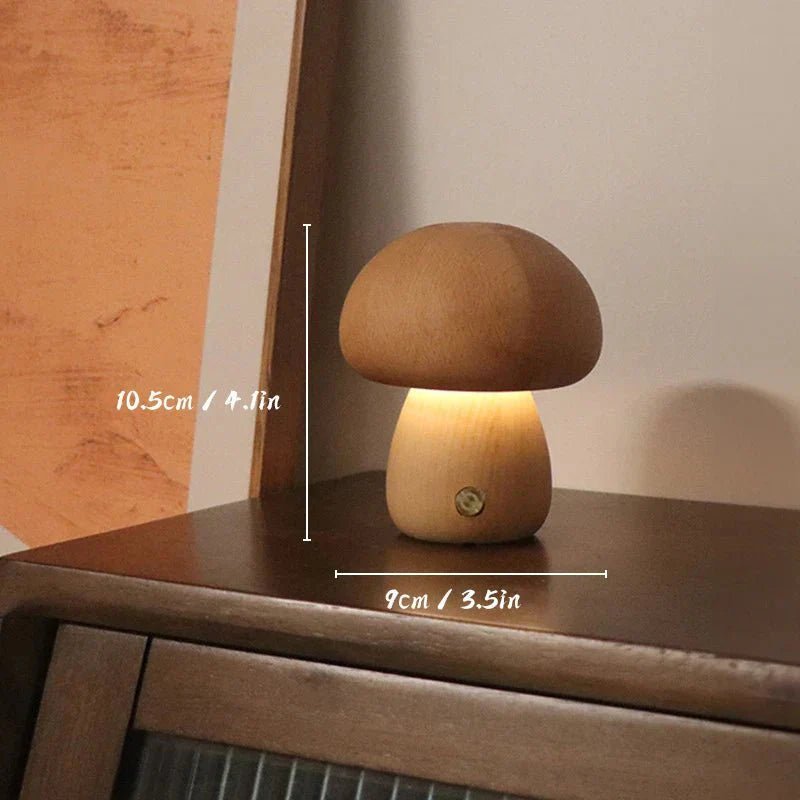 Lampe de Table - MushroomsNightLight™ - Marron Clair 1 - Domisens