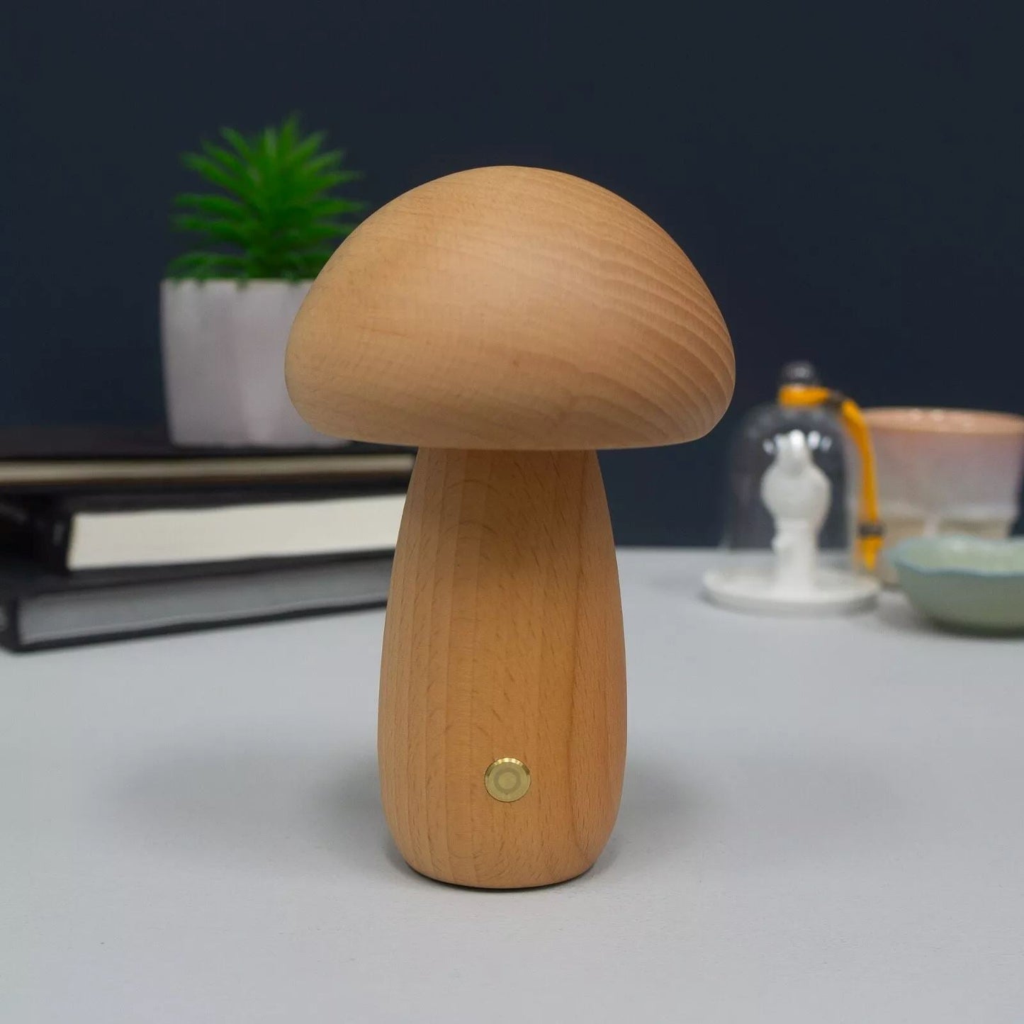 Lampe de Table - MushroomsNightLight™ - Marron Clair 2 - Domisens