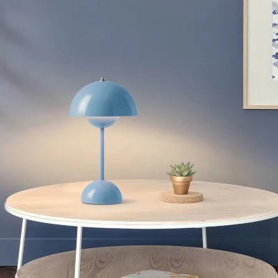 Lampe de Table Rechargeable - BrightEase™ - Bleu - Domisens