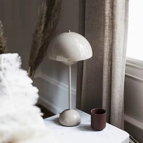 Lampe de Table Rechargeable - BrightEase™ - Gris - Domisens