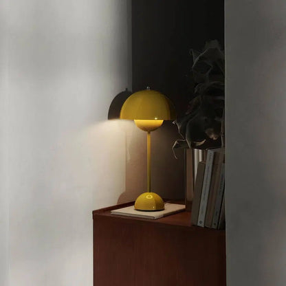 Lampe de Table Rechargeable - BrightEase™ - Jaune - Domisens