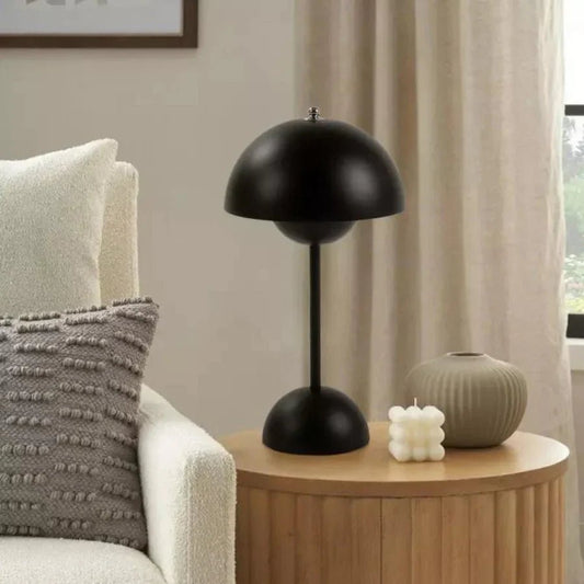 Lampe de Table Rechargeable - BrightEase™ - Noir - Domisens