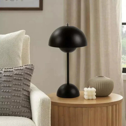 Lampe de Table Rechargeable - BrightEase™ - Noir - Domisens