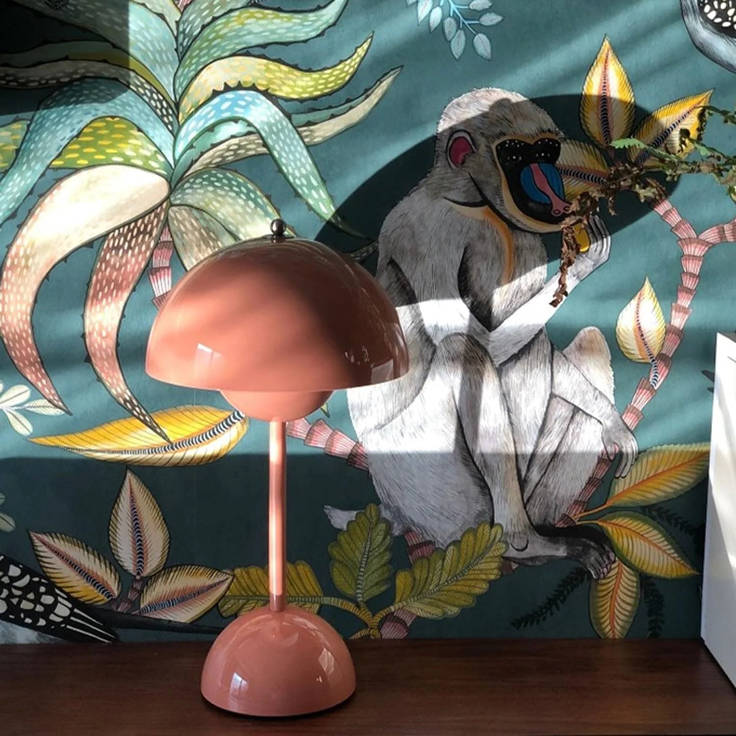 Lampe de Table Rechargeable - BrightEase™ - Rose - Domisens