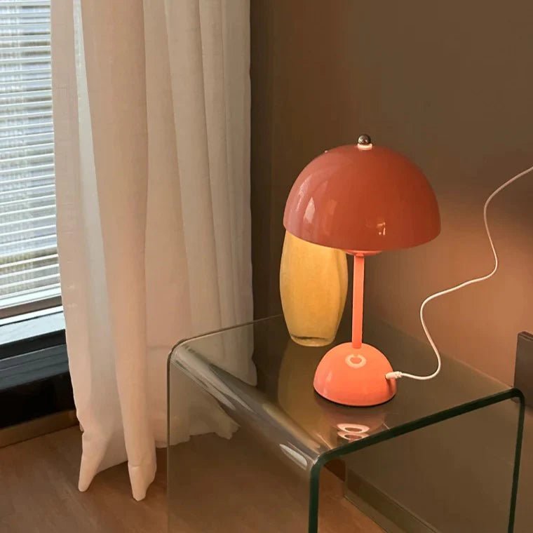 Lampe de Table Rechargeable - BrightEase™ - Rose - Domisens